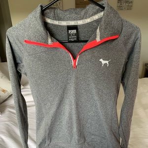 Victoria Secret PINK Half Zip Sweatshirt